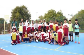 بلدية مدينة أبوظبي تفتتح ملعباً متعدد الأغراض في منتزه الشريعة  