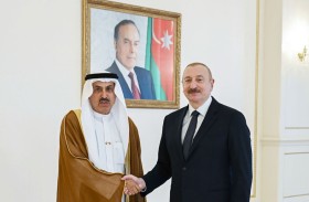 رئيس أذربيجان يستقبل رئيس المجلس الوطني الاتحادي ويؤكد عمق العلاقات مع الإمارات
