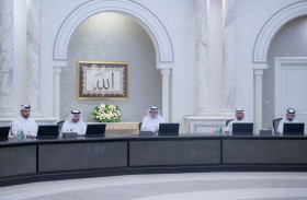 ولي عهد الشارقة يترأس اجتماع المجلس التنفيذي
