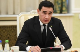 نجل رئيس تركمانستان يفوز في الانتخابات الرئاسية