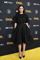 الممثلة والكاتبة والمخرجة الفرنسية الأمريكية إيفا فيكتور لدى حضورها حفل توزيع جوائز نقابة المخرجين الأمريكية  DGA  السنوي في بيفرلي هيلز، كاليفورنيا.  ا ف ب 