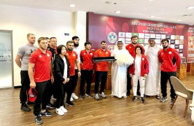 محمد بن ثعلوب يطمئن على سير الإعداد لبطولة العالم في أبوظبي
