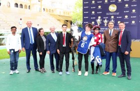 الفرس «الدوحة» تحصد لقب كأس رئيس الدولة للخيول العربية في فرنسا