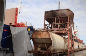 بعد 15 عاما.. عودة قطار نقل الحبوب في سوريا