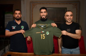 نادي الإمارات يتعاقد رسمياً مع  الدولي الليبي السنوسي الهادي