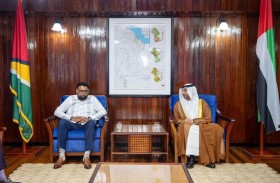 سفير الإمارات يقدم أوراق اعتماده إلى رئيس جمهورية غويانا التعاونية