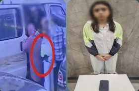فتاة تسرق هاتف سيدة.. وفيديو يفضحها
