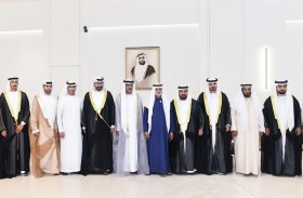 نهيان بن مبارك يحضر أفراح القحطاني والنعيمي في أبوظبي