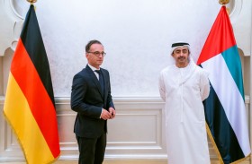 عبدالله بن زايد يستقبل وزير خارجية ألمانيا
