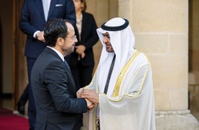 رئيس الدولة والرئيس القبرصي يؤكدان أهمية العمل على ترسيخ أسباب السلام والاستقرار الإقليميين