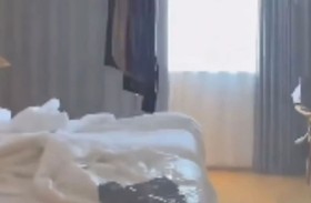 أغرق فندقاً أثناء تجفيف ثيابه