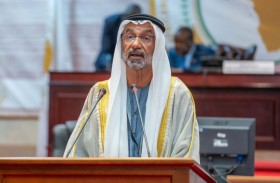 رئيس المجلس العالمي للتسامح والسلام يشارك في جلسة للبرلمان الأفريقي