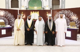 صقر بن خالد بن حميد القاسمي يتفقد جائزة رأس الخيمة للقرآن الكريم الـ 21