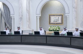 عبدالله بن سالم القاسمي يترأس اجتماع المجلس التنفيذي