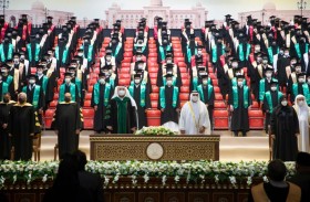 الجامعة القاسمية تحتفل بتخريج 235 طالبا وطالبة  من الفوج الثاني يمثلون 45 جنسية