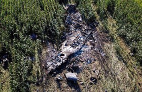 8 قتلى بتحطم طائرة شحن في اليونان