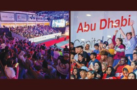 آلاف الأسر والعائلات والمشجعين من مختلف أنحاء العالم على مدرجات بطولة أبوظبي العالمية لمحترفي الجوجيتسو  