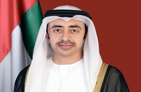 عبدالله بن زايد يلتقي رئيس وزراء إسرائيل