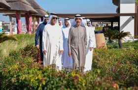 حاكم رأس الخيمة يستقبل حاكم أم القيوين