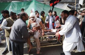 تفجير دموي يحصد العشرات غربي باكستان