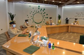 عبد الله المري يطلع على خطة الربط الاستراتيجي للدعم اللوجستي في شرطة دبي 