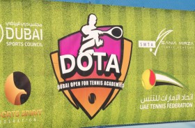 انطلاق بطولة دبي المفتوحة لأكاديميات التنس 