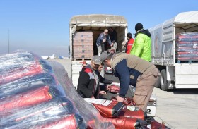 الإمارات تواصل مساعداتها الإغاثية للمتضررين من الزلزال في سوريا وتركيا 