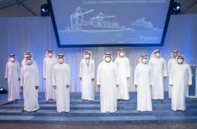 محمد بن حمد الشرقي يفتتح توسعة مرافئ الفجيرة باستثمار يبلغ مليار درهم