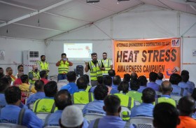 معهد سلامة ينظم فعالية أسبوع الإجهاد الحراري