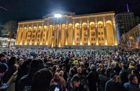  البرلمان الجورجي نحو إلغاء الفيتو الرئاسي على قانون «التأثير الخارجي» 