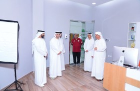 نادي دبا الحصن الرياضي يستقبل وفدا من مؤسسة بصمة وطن 