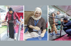 المستشفى الإماراتي العائم ينجح في تركيب أطراف صناعية لـ64 مصاباً فلسطينياً من مبتوري الأطراف