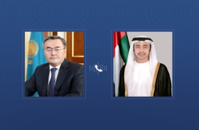 عبدالله بن زايد ووزير خارجية كازاخستان يبحثان هاتفيا العلاقات الثنائية والتطورات الإقليمية والدولية