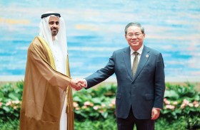 ذياب بن محمد بن زايد يحضر مأدبة العشاء الرسمية للوفود المشاركة في معرض الصين الدولي للاستيراد 2025 في شنغهاي