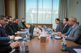 أمين عام حكماء المسلمين يلتقي وفد الكنيسة الأرثوذكسية الروسية في كازاخستان