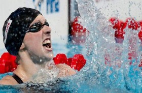 ليديكي تتألق في التجارب الأمريكية للسباحة المؤهلة للأولمبياد 