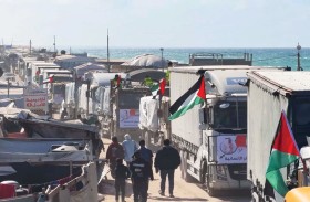 الدفعة الأولى من حمولة سفينة صقر الإنسانية تصل إلى قطاع غزة لدعم وإسناد السكان