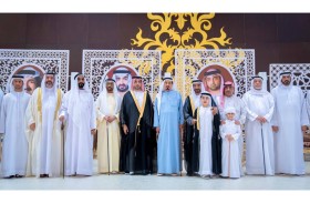 حاكم عجمان يحضر أفراح آل النعيمي
