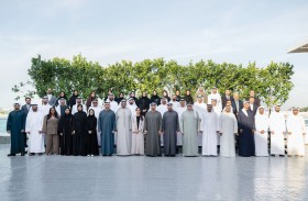 رئيس الدولة يستقبل وفد مصدر بمناسبة الذكرى العشرين لتأسيس الشركة