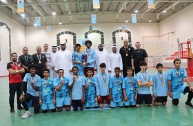 نادي مليحه يتوج بلقب بطولة المنطقة الوسطى لكرة الطائرة 