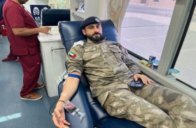 شرطة أبوظبي تنفذ مبادرات التبرع بالدم بقطاعات الشرطة