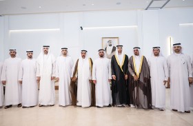 سيف بن زايد يحضر أفراح الجابر والسويدي