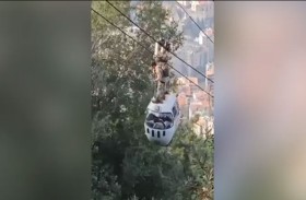 لحظات مرعبة عاشها ركاب «تلفريك جونية»