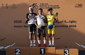 الإمارات تعزز رصيدها في البطولة الآسيوية للدراجات بميداليتين جديدتين