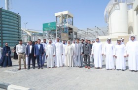 ابن طوق ومريم المهيري يفتتحان مصنع لوتاه للوقود الحيوي 