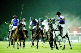 غنتوت والحبتور في ختام بطولة البولو الدولية