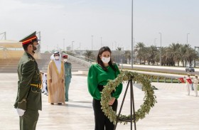 خليفة بن طحنون يستقبل وزيرة الداخلية الإسرائيلية في واحة الكرامة