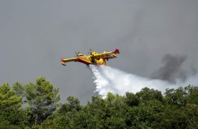 عمليات إجلاء في الكوت دازور  بسبب حريق غابات كبير 