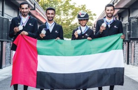 منصور بن محمد يشيد بتحقيق الإمارات أفضل ترتيب في تاريخ مشاركاتها بدورة الألعاب الآسيوية