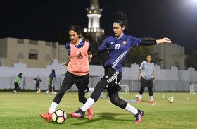 منتخب سيدات كرة القدم يستعد لمواجهة المالديف وديا
